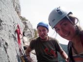 Arab dement, nuda na štandu, Gorges du Verdon