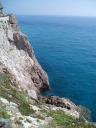 pohled z útesu, Capo Noli, Varigotti